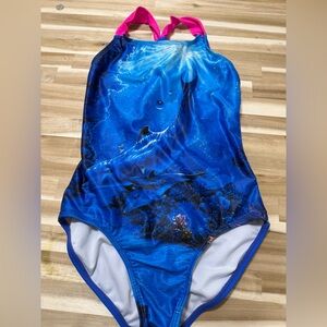 Kids Blue Shark Swimwear